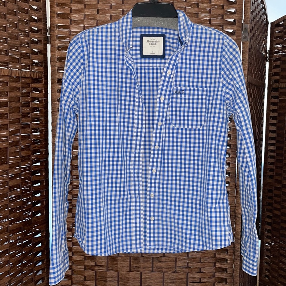 A&F button down shirt